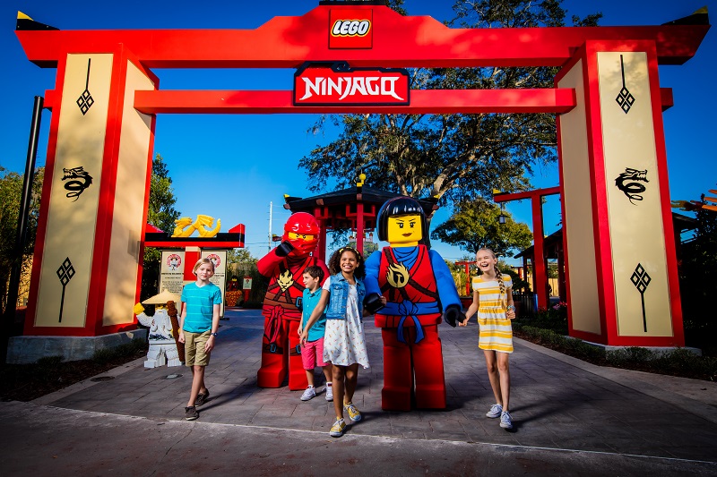 LEGO® NINJAGO® World Now Open at at LEGOLAND® Florida. Learn more at DadBlogsAbout.com