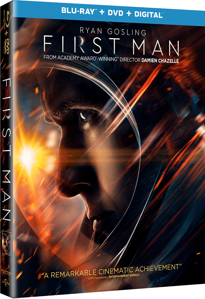Ryan Gosling and Claire Foy Star in "First Man," Available on Blu-ray, DVD & Digital, check out all the detail at DadBlogsAbout.com
