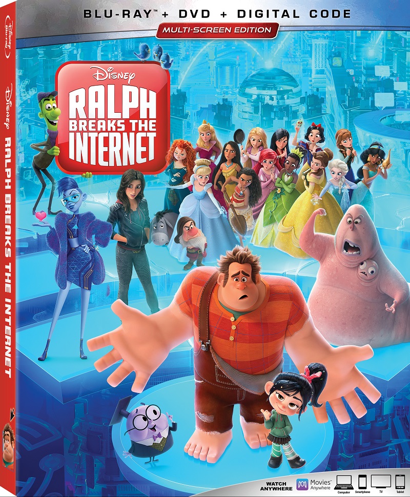 Disney's Ralph Breaks The Internet Now Available on Digital, 4K Ultra HD, Blu-ray™ & DVD. Check out all the details at DadBlogsAbout.com